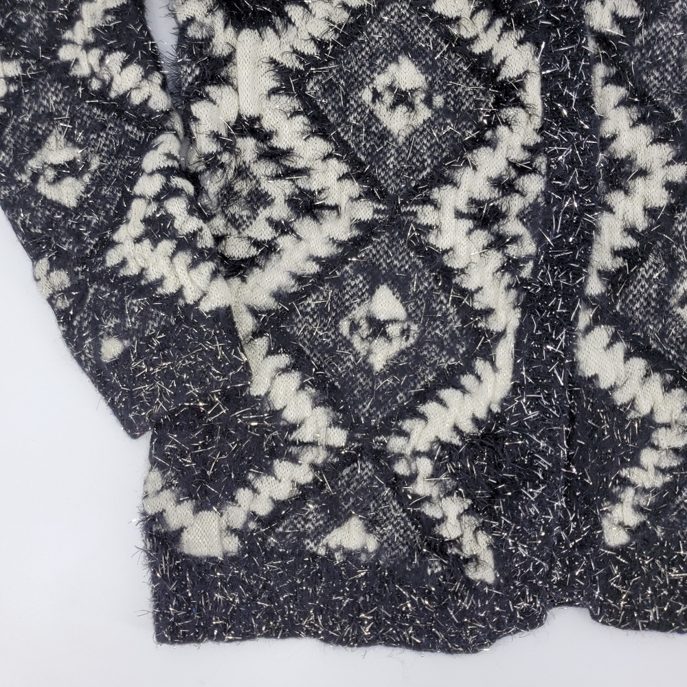 Parisian Collection Open Front Eyelash Cardigan - image 2